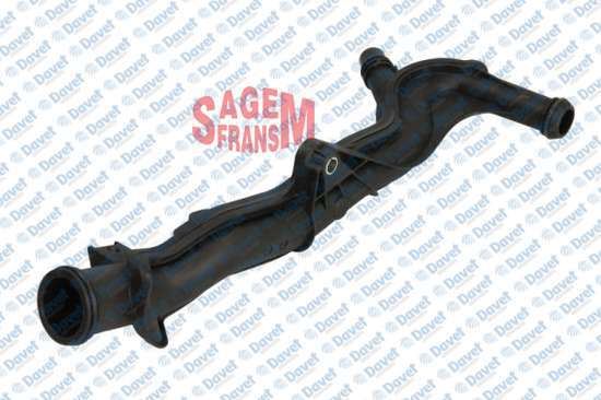 SAGEMFR 131278 Devirdaim Borusu Plastik Citroen C3 C4 C Elysee Peugeot P208 P308 P2008 P301